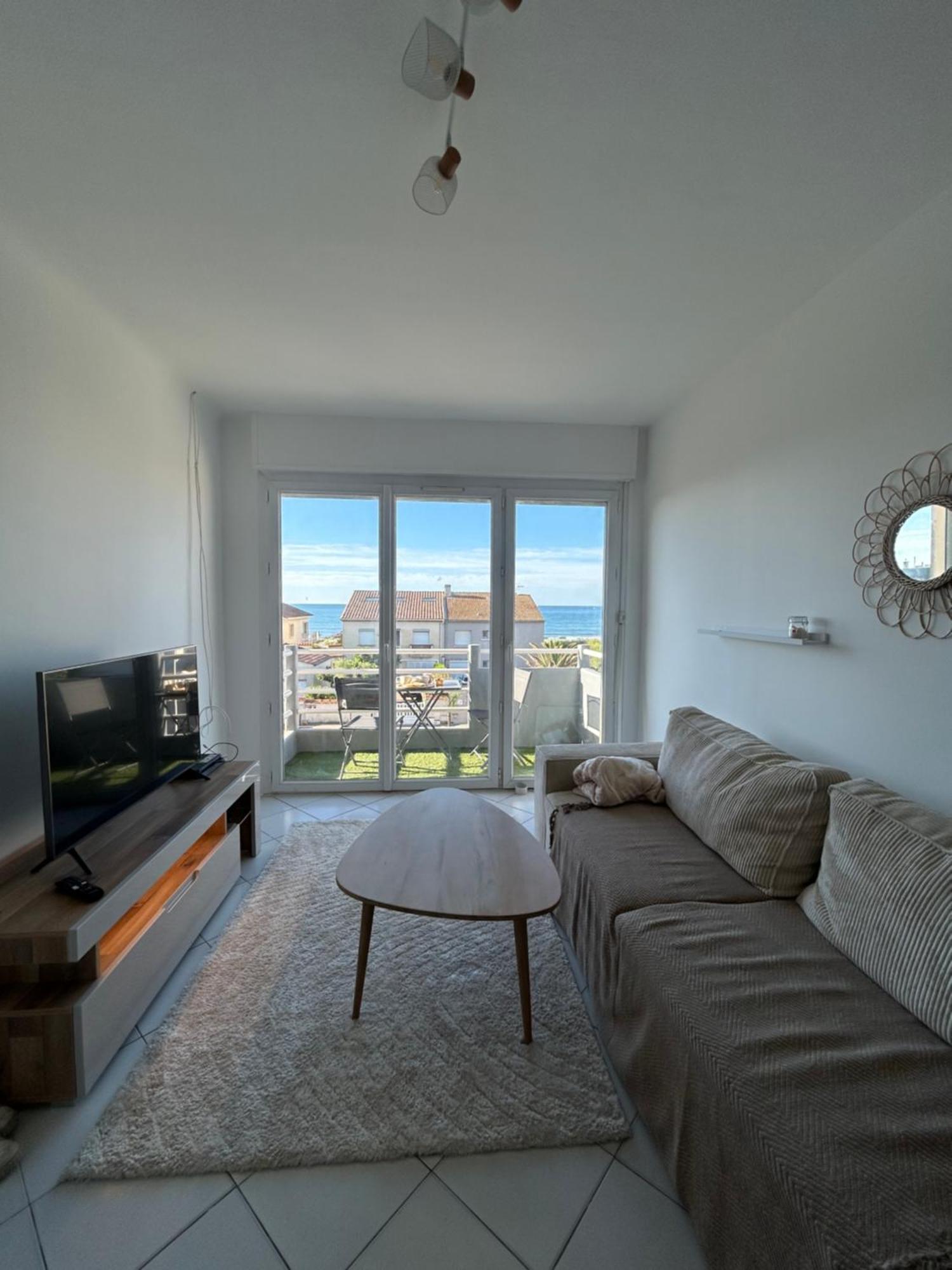 Appartement Traversant Vue Mer Et Etang Mauguio Luaran gambar