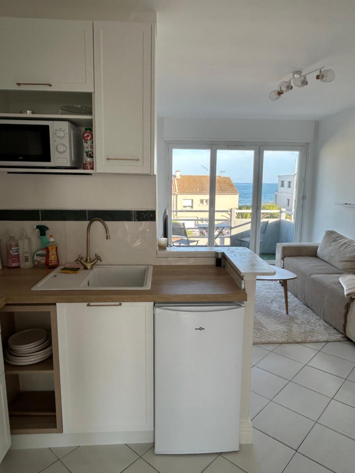Appartement Traversant Vue Mer Et Etang Mauguio Luaran gambar